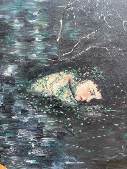 Pintura al óleo “Fundida”