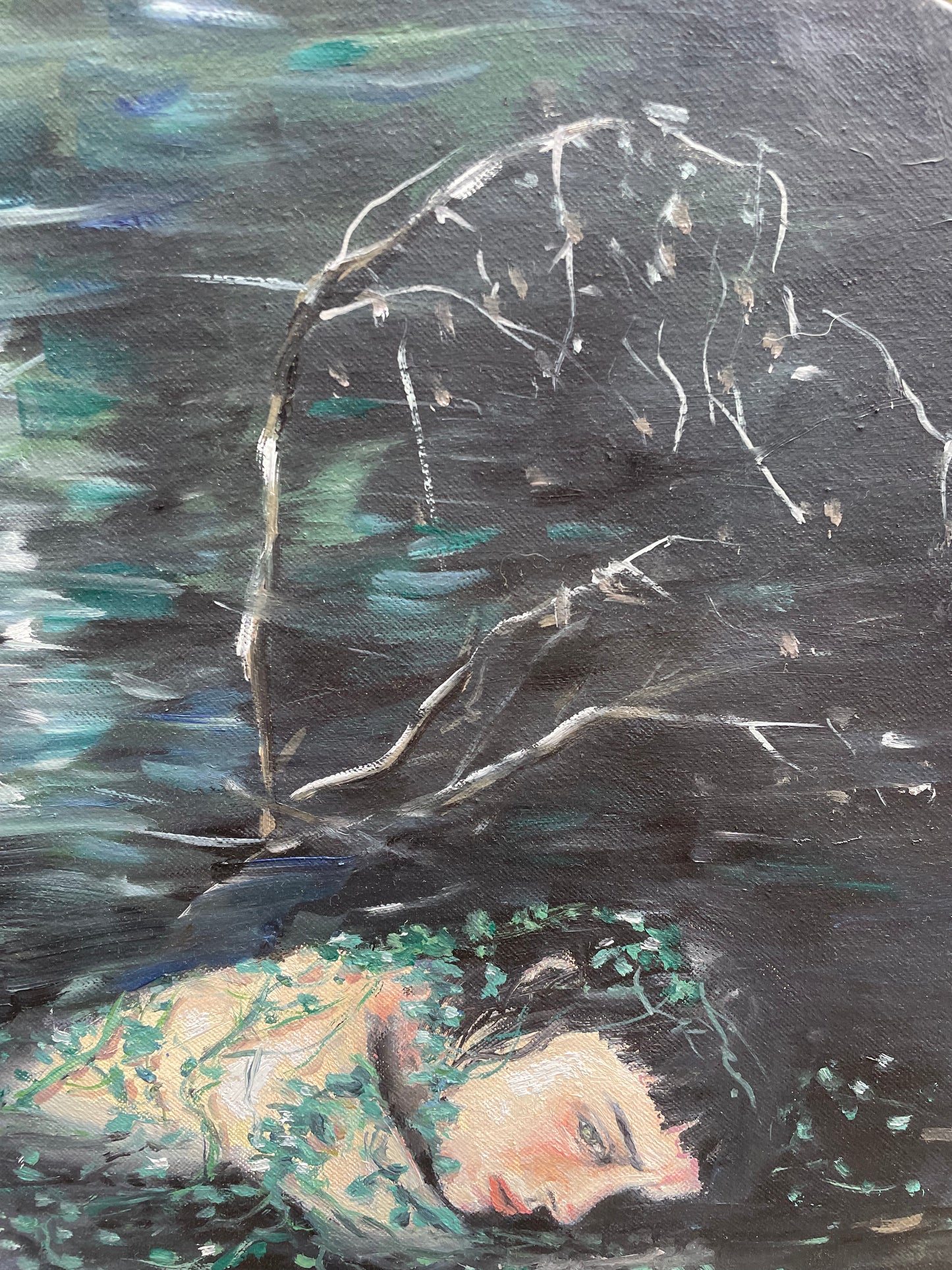 Pintura al óleo “Fundida”