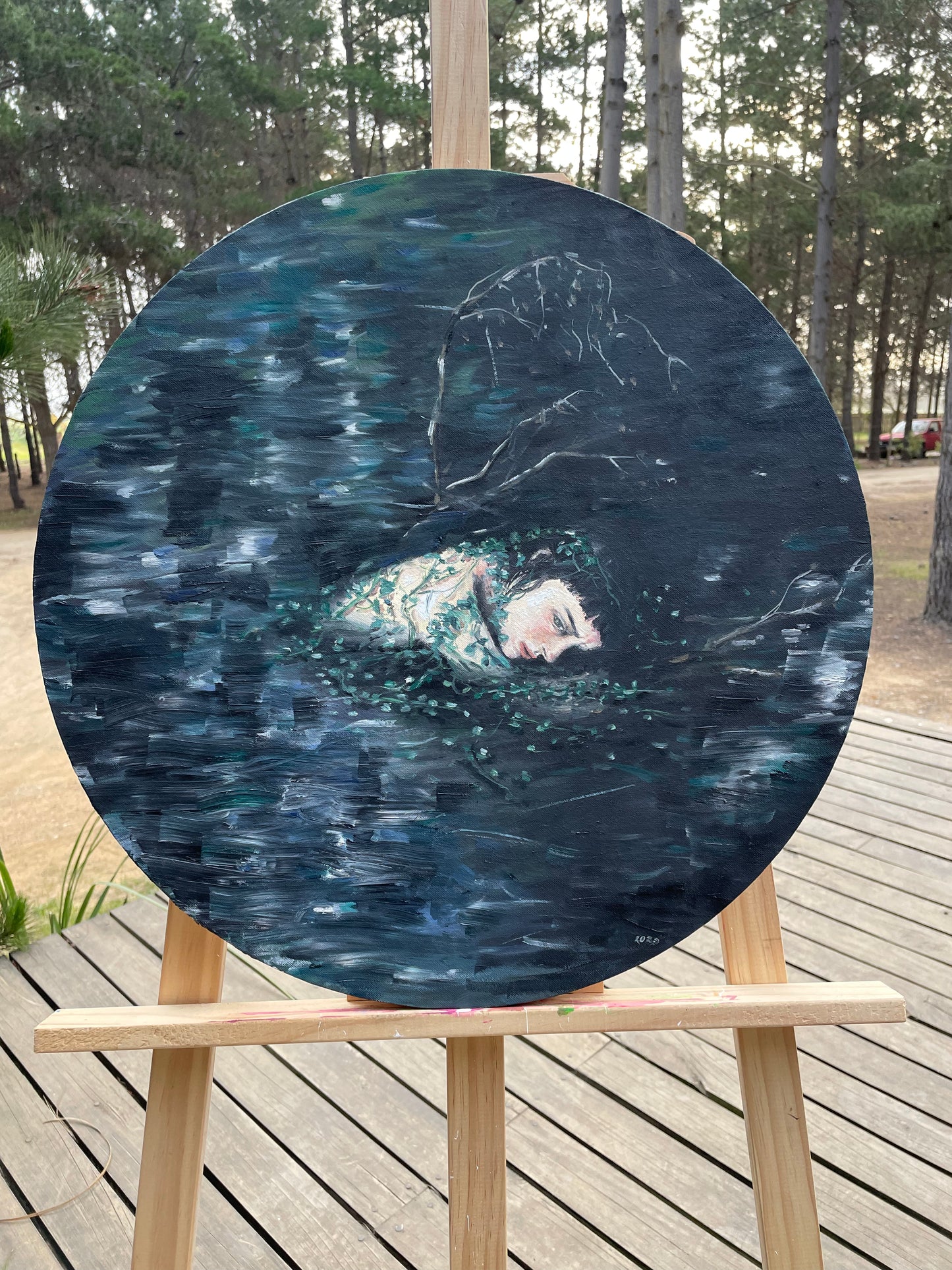 Pintura al óleo “Fundida”