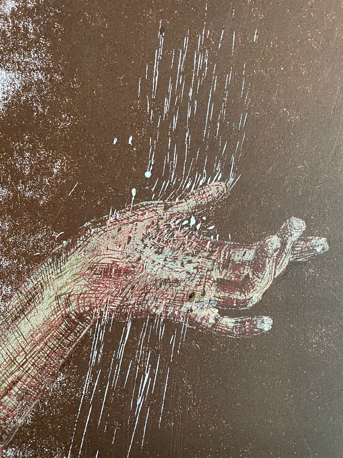 Xilografía La Fuente - Prueba de Estado