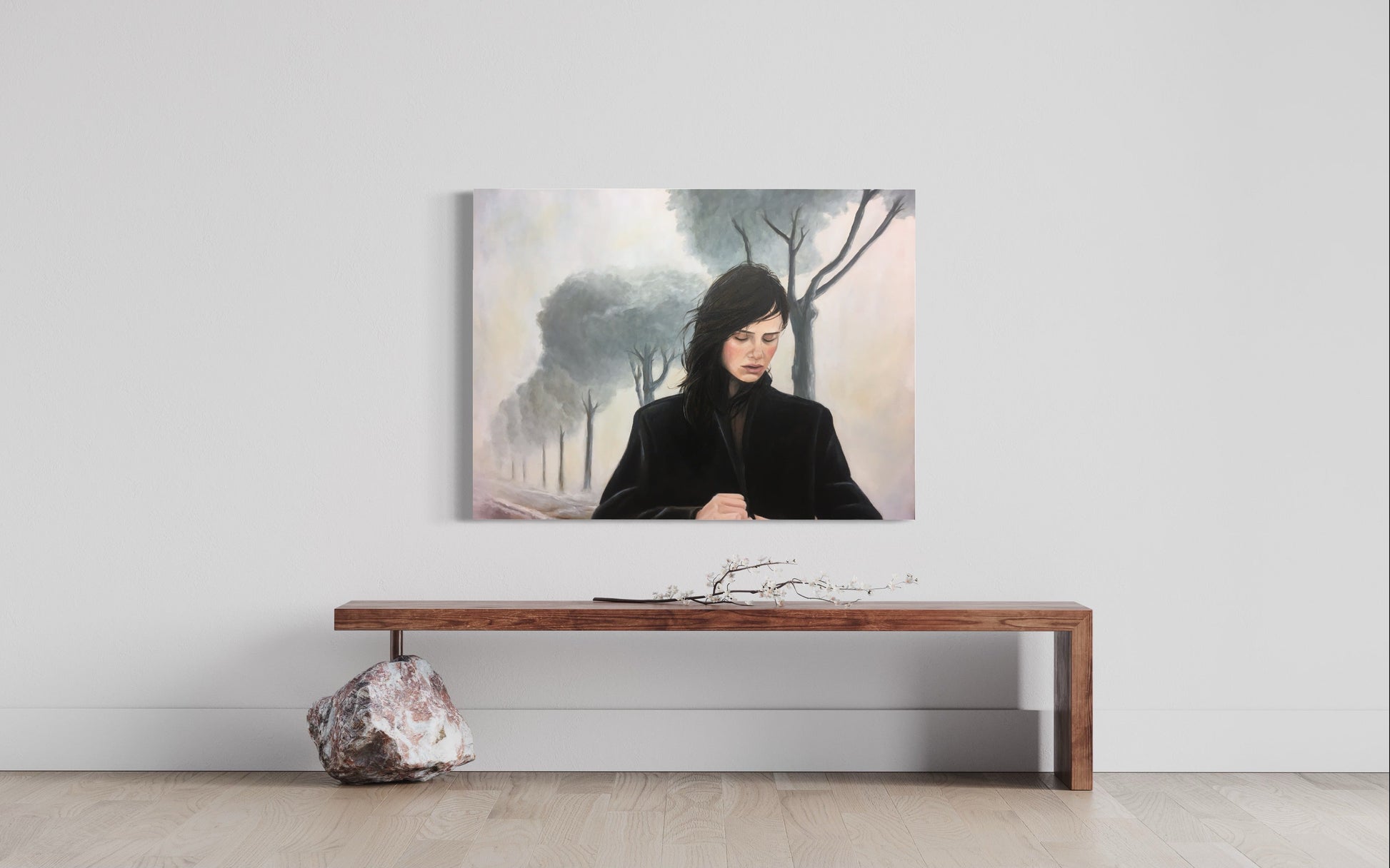 Pintura al óleo "Ana" - María Bascuñán