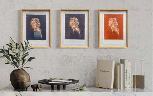 Set xilografías 3 etapas "Ivanova" - María Bascuñán