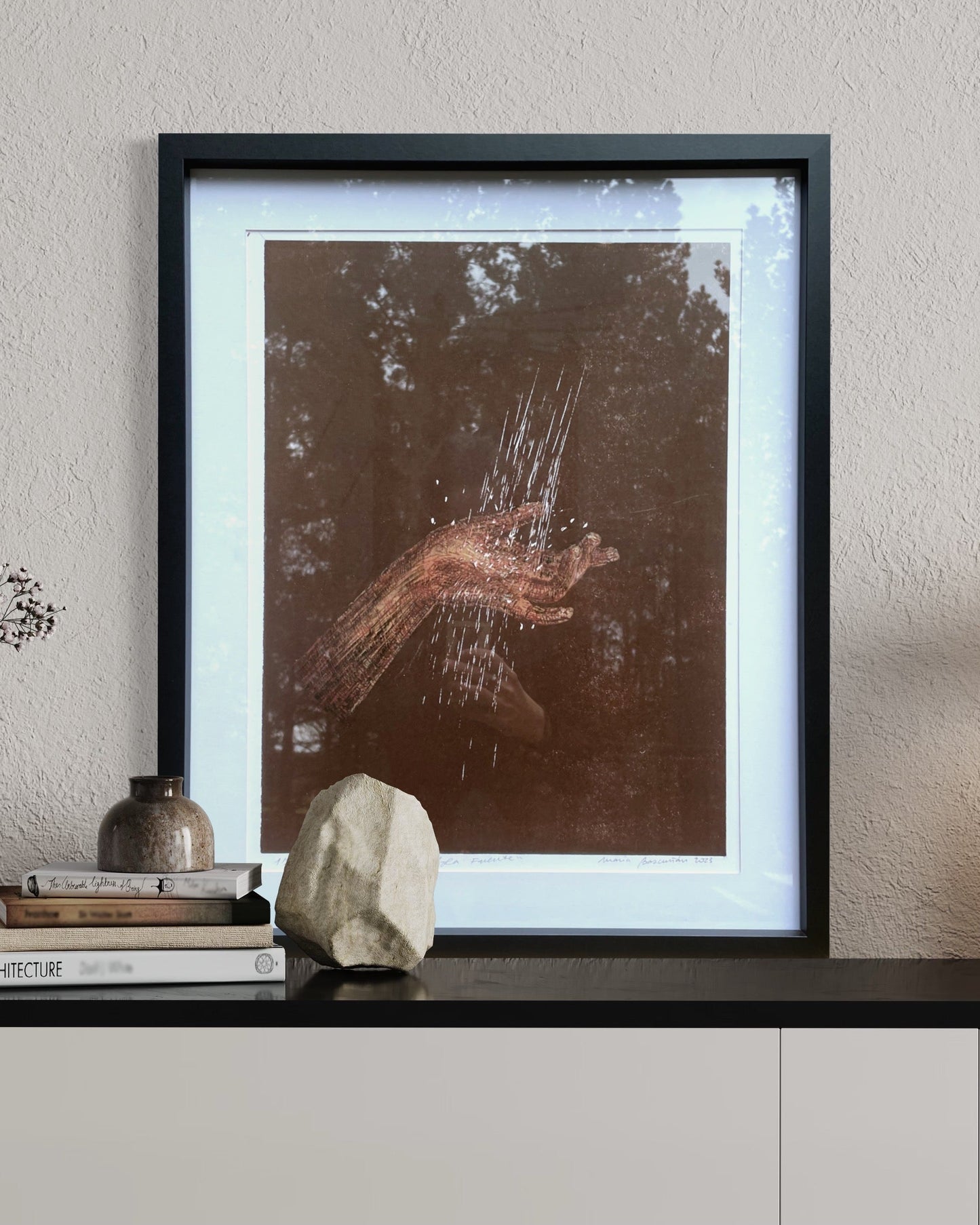 Xilografía "La Fuente" Edición Limitada - María Bascuñán