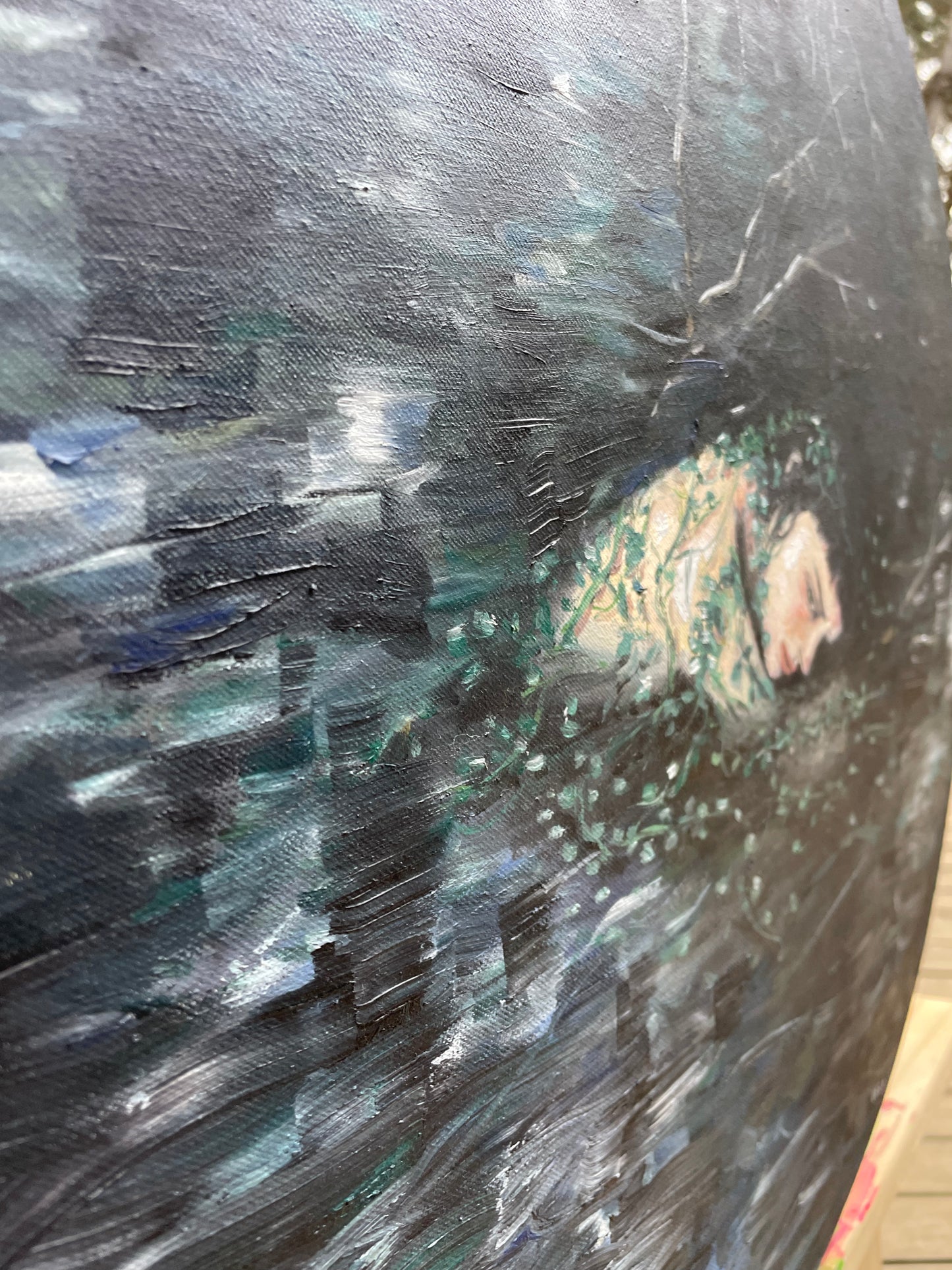 Pintura al óleo “Fundida”