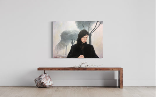 Pintura al óleo "Ana" - María Bascuñán