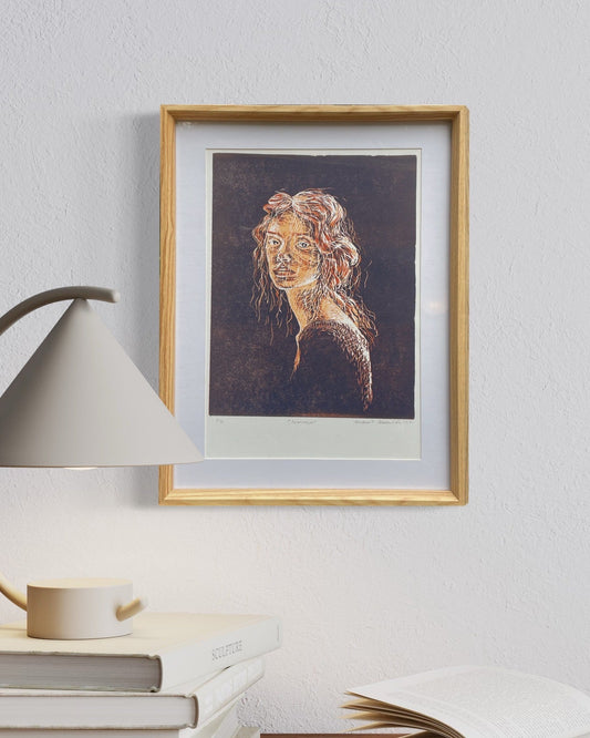 Xilografía "Ivanova" Etapa 2 - María Bascuñán